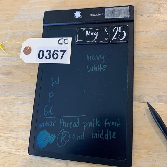 Athleta Tank Top Womens XS Extra Small Navy White Striped Mesh Panels Stretch - Picture 13 of 14